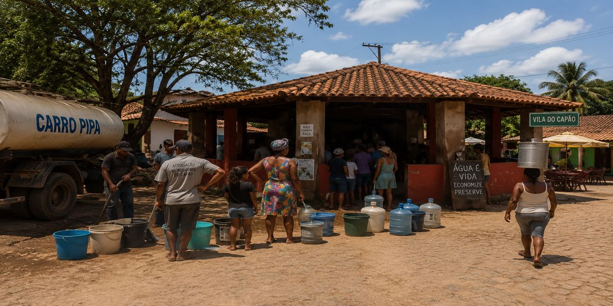 Água: o coração do Capão sob pressão