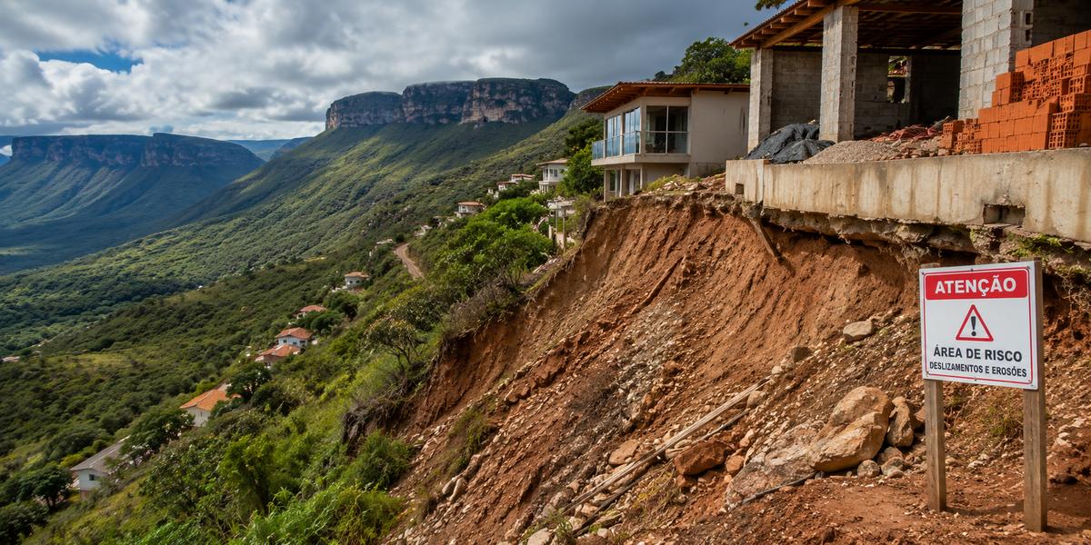 O solo, as encostas e o risco invisível no Vale do Capão